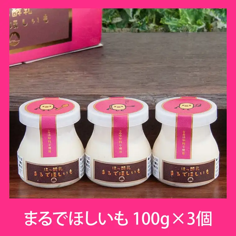 まるでほしいも 100g×3個（ほしいもクン特製 化粧箱入り 1箱）干し芋風 さつまいもスイーツ しっとり 食感 甘い おやつ 人気 お菓子 お取り寄せ【茨城県共通返礼品/つくば市】（106-21）