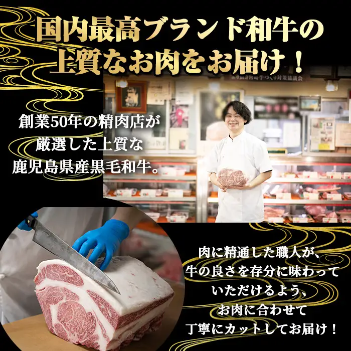 鹿児島県産 A5 黒毛和牛 極厚 シャトーブリアン(計600g・300g×2枚)【KNOT】 D55