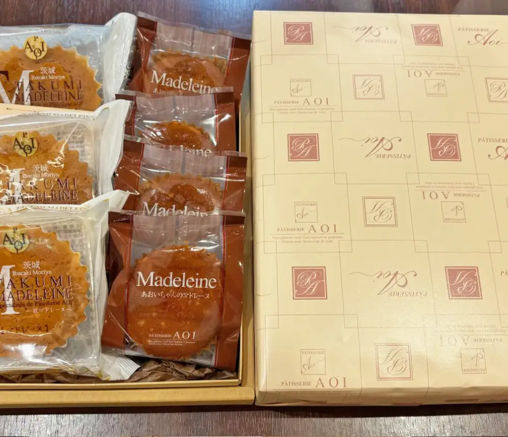 あおいちゃんと匠マドレーヌ食べ比べセット7個入り | お菓子 デザート スイーツ 洋菓子 おやつ セット マドレーヌ 焼き菓子 焼菓子 個包装 守谷市