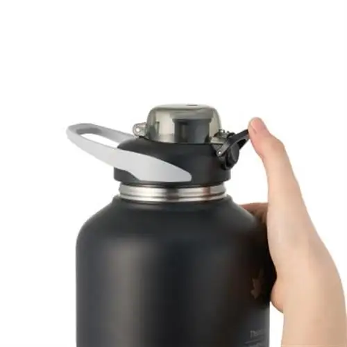 TW 真空断熱 ラージアイスドリンクボトル BK 1500ml 大容量のボトル! 81286251【1745412】