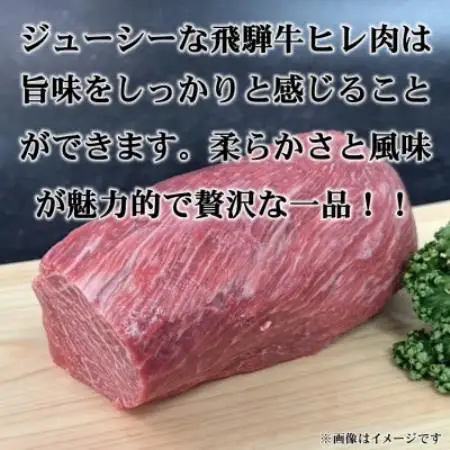 飛騨牛ヒレ ステーキ　シャトーブリアン 計400g(200g×2枚)【配送不可地域：離島】【1746490】