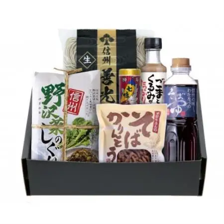 渡辺製麺 善光寺生そば信州詰合せギフト【冷蔵】信州八ヶ岳よりお届け【配送不可地域：離島】【1748039】