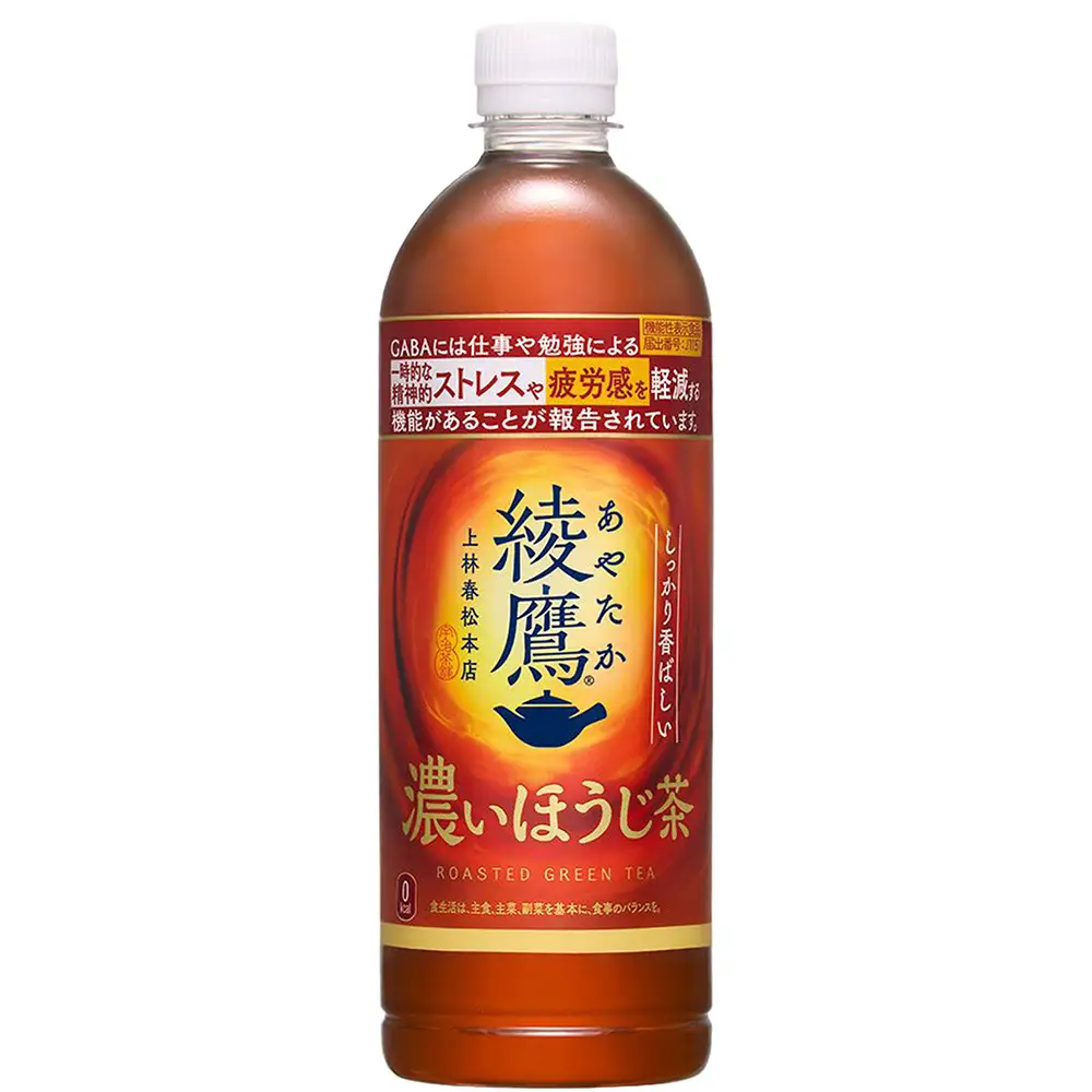 【6か月連続お届け】綾鷹 濃いほうじ茶 650ml PET×24本　【04301-1065】 コカコーラ ほうじ茶 茶 お茶 ペットボトル 常備 備蓄 蔵王