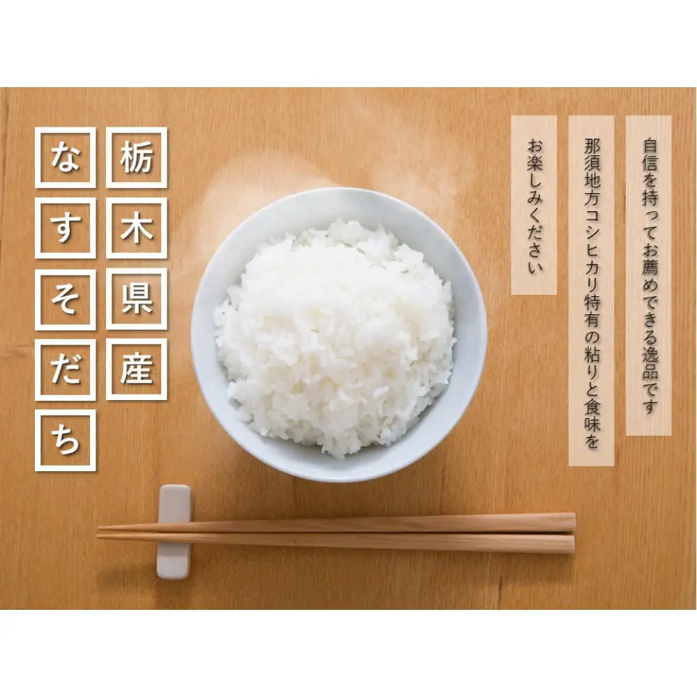 令和8年産 栃木県産コシヒカリ なすそだち 5kg JAなすの産地からお届け【大田原市・那須塩原市・那須町共通返礼品】