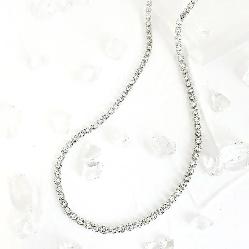 Deliciae テニスネックレス ストレートPT850 ダイヤモンド【10.0ct】DTN-7-pt-1001