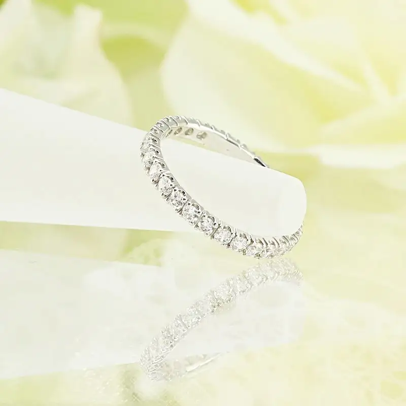 Pt950　0.70ct　エーデル　ダイヤモンド　フルエタニティリング-R0099