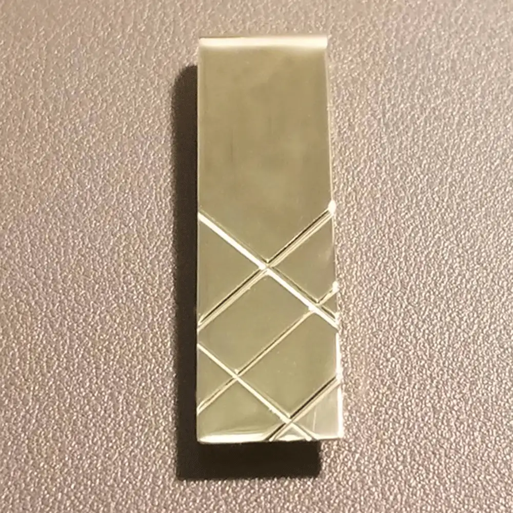 18金ゴールドマネークリップ（OMK-1001-1）
