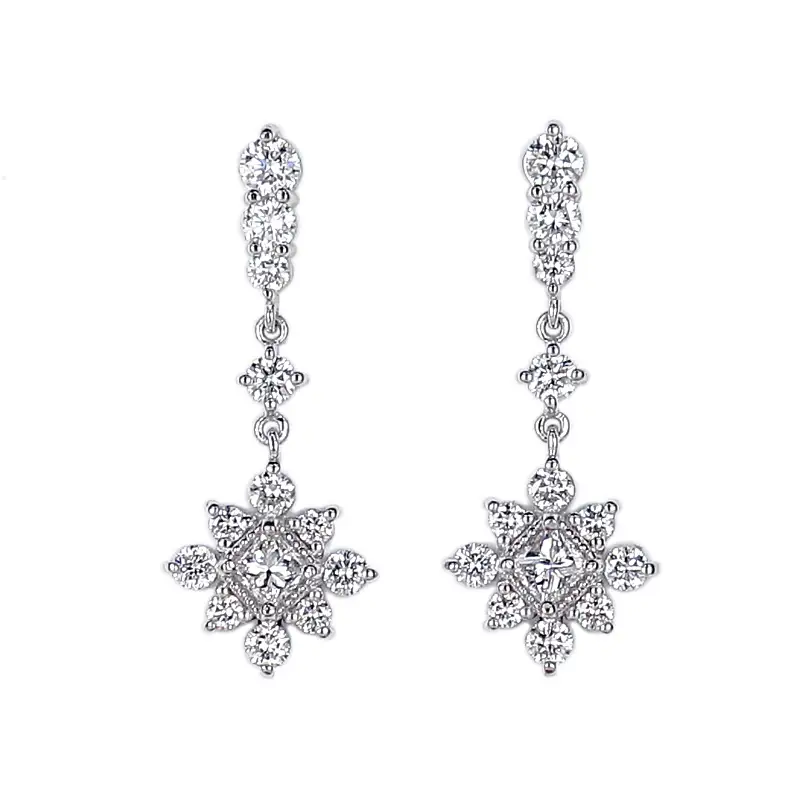 プラチナ ダイヤ0.8ct ブリリアントピアス PNI-314AB PTNW