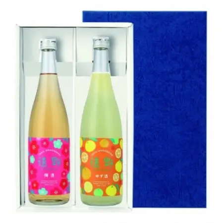 遠野ものがたり 飲み比べUYセット 720ml × 2本 梅酒 ゆず酒 【上閉伊酒造】【1579429】
