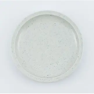 有田焼 リムプレート 23cm 呉須散【まるぶん】食器 器 うつわ プレート 皿 深皿 パスタ皿 カレー皿 染付 呉須 スタイリッシュ おしゃれ 美しい aw136