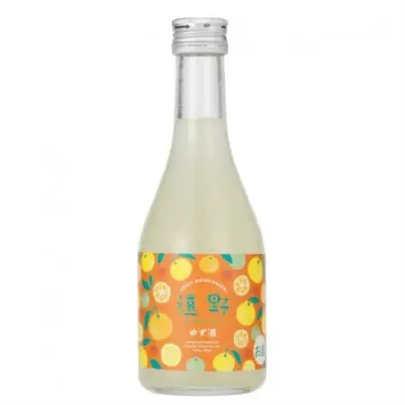 遠野ものがたり ゆず酒 300ml × 12本【上閉伊酒造】【1654929】