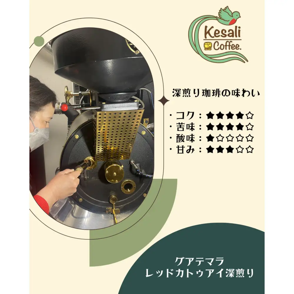 Kesali自家焙煎ダークローストコーヒー150gx2袋