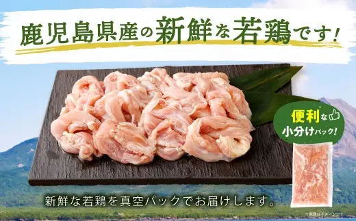 鹿児島県産 若鶏 小肉 （せせり）約3kg セット セセリ 鶏肉 冷凍 BS-399