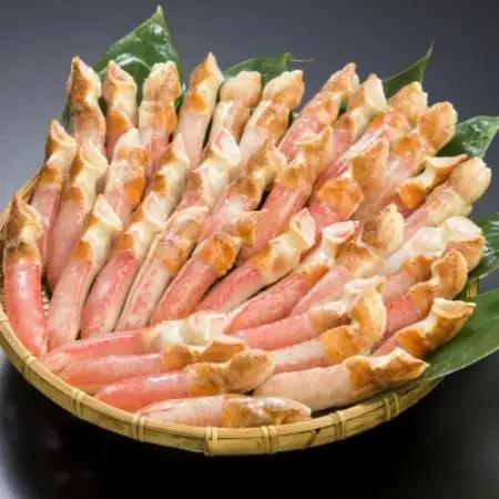 ひと口サイズで食べやすい 本ずわい蟹むき爪下 1kg【配送不可地域：離島】【1750011】
