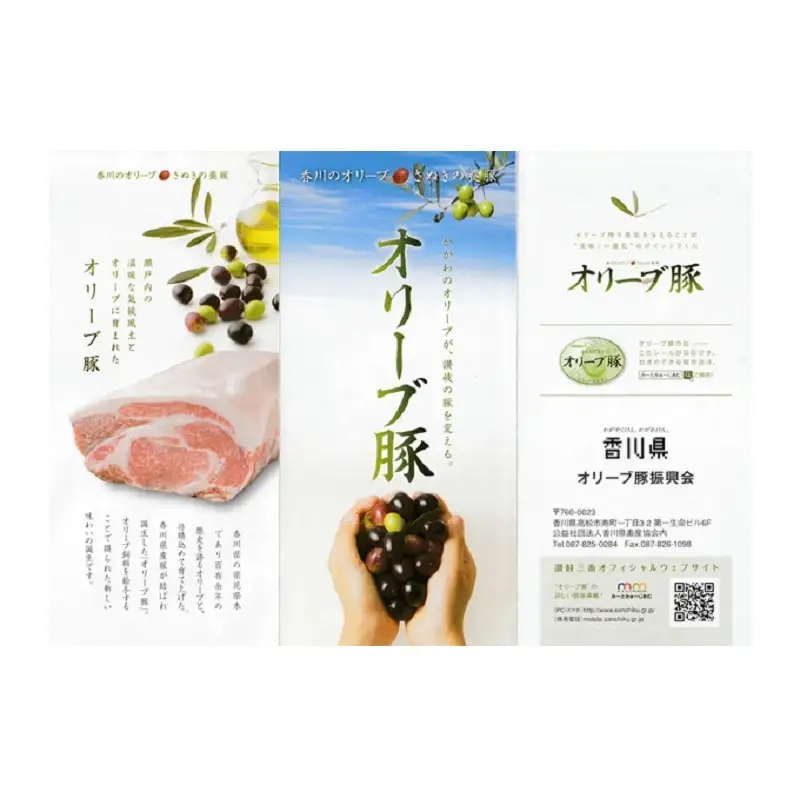 香川県産オリーブ豚ロース2kg(500g×4p) 豚肉 肉 お肉 香川 香川県 東かがわ市