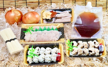 【期間限定】淡路島福良港 クボタ水産の鱧（はも）すきセット湯引きタタキ付〈2人前〉