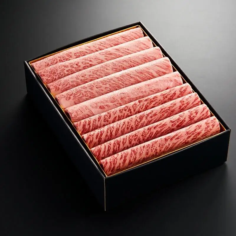 やまぐち和牛燦（きらめき）すき焼き食べ比べセット（800g）（もも400g＋肩ロース400g）