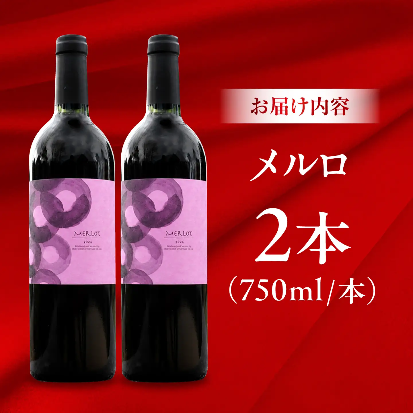 メルロ 2本 750ml×2 赤ワイン [AICS101]