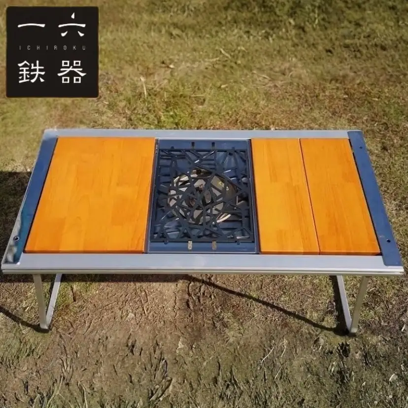 一六鉄器 フラットバーナー五徳 | 五徳 鉄 鉄製 無骨 調理器具 キャンプ バーベキュー アウトドア 鉄ギア