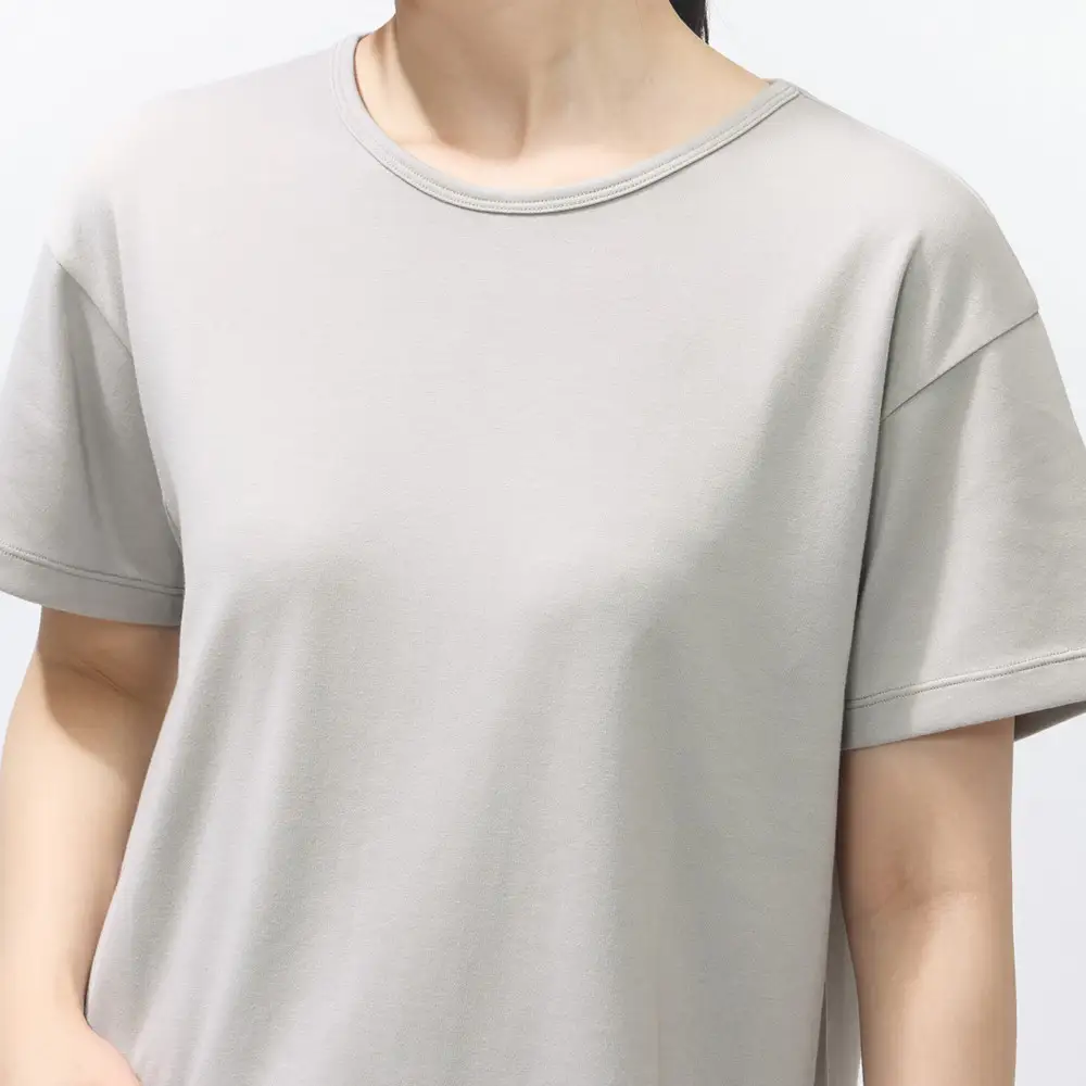 リカバリーウェア/レディス半袖Tシャツ/XLサイズ/セピア