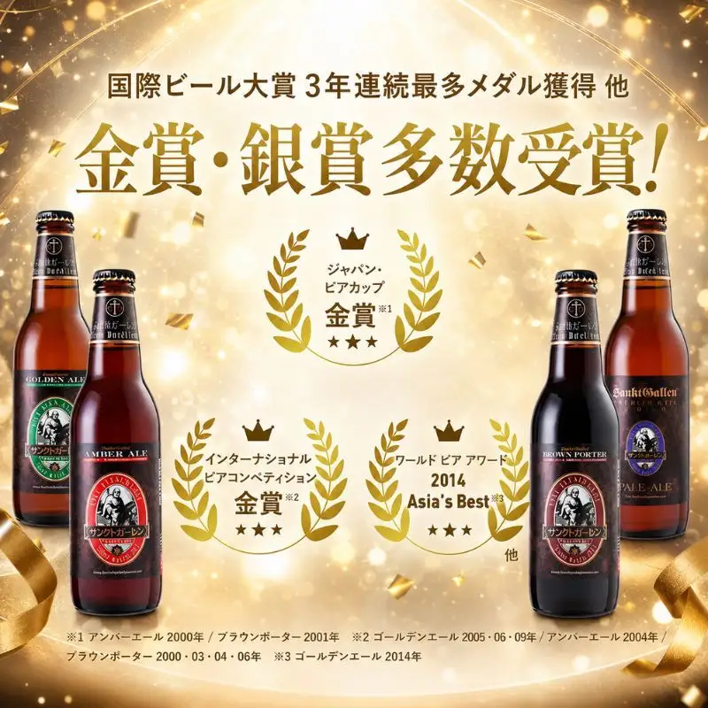 サンクトガーレン クラフトビール 4種8本 飲み比べ セット | クラフトビール 瓶ビール