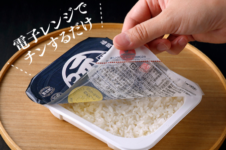 CI001.【定期便】福岡県産「元気つくし」無菌パックご飯(２４パック)×３ヶ月送付