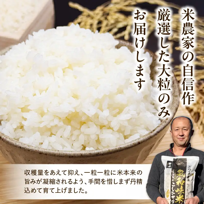 令和7年産 「気和味米」千葉県産コシヒカリ 10kg  (5kg×2袋)  白米 