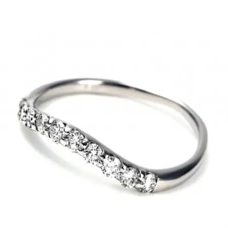 プラチナウェーブダイヤモンドリング 0.30CT R3610DI-P2 #8【配送不可地域：離島・沖縄県】【1748737】