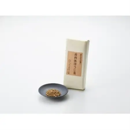 【2袋入り】贈答用推奨!!国産原料100%　一番茎使用　香利休ほうじ茶150g【1749343】