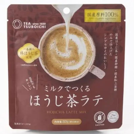 【お試し6個入り】添加物なし 国産原料100%　ミルクでつくるほうじ茶ラテ80g【1749816】