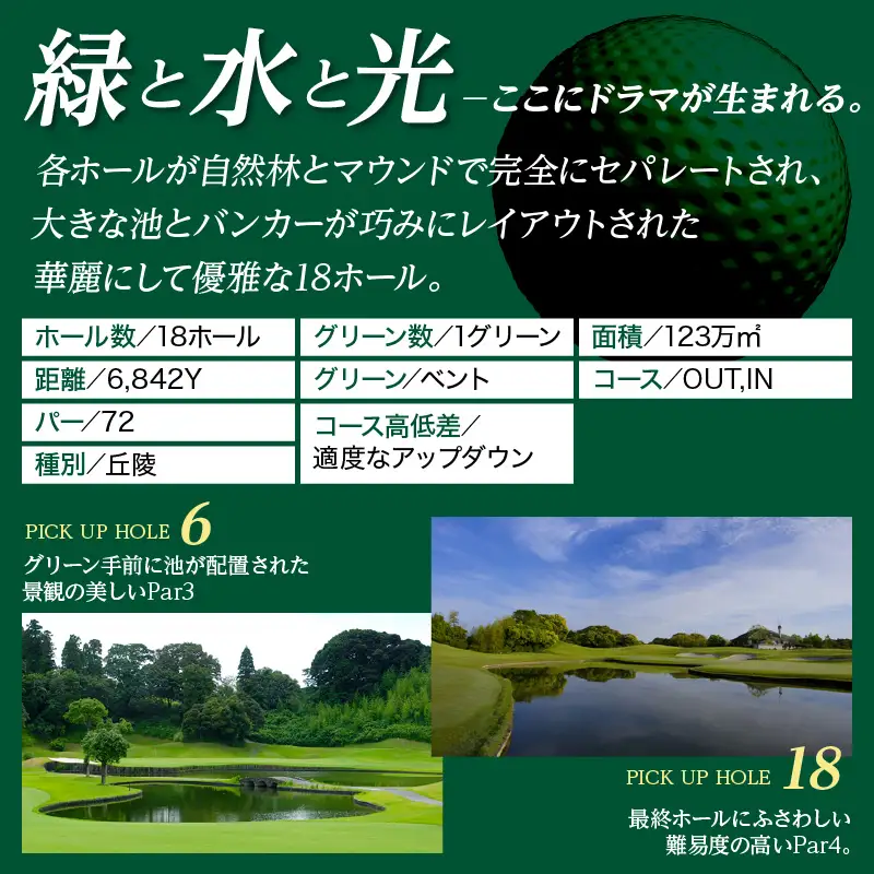 太平洋クラブ市原コース 平日セルフプレー券　1名様