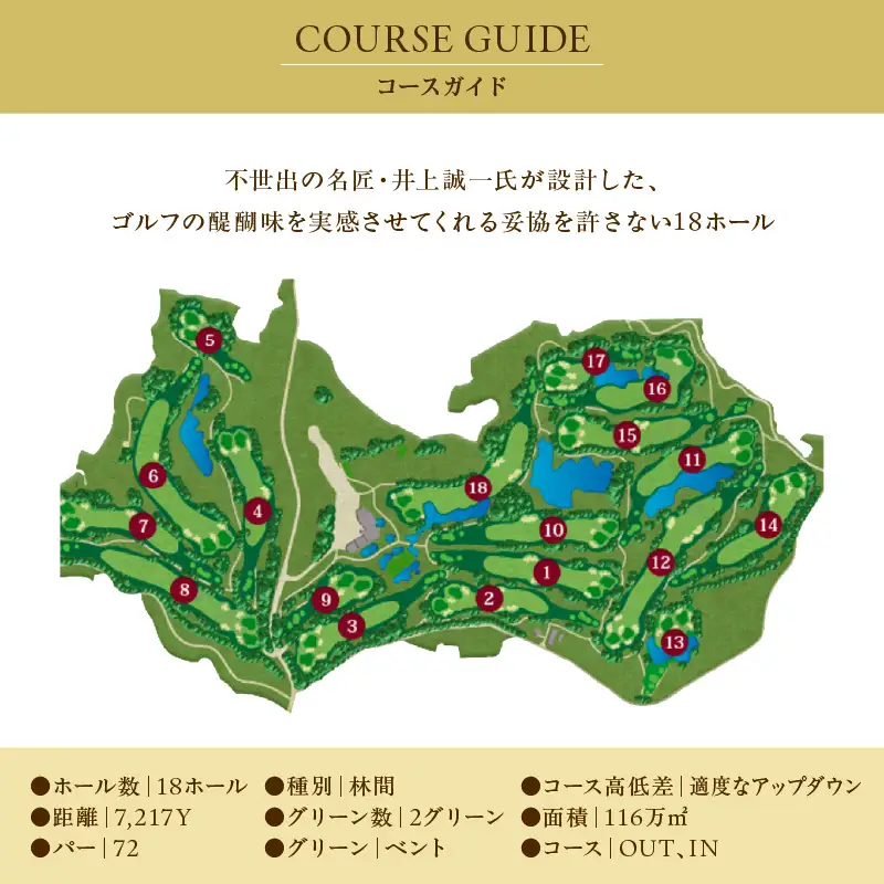 浜野ゴルフクラブ平日1Rキャディ付プレー券2枚（7月～9月、1月～3月）