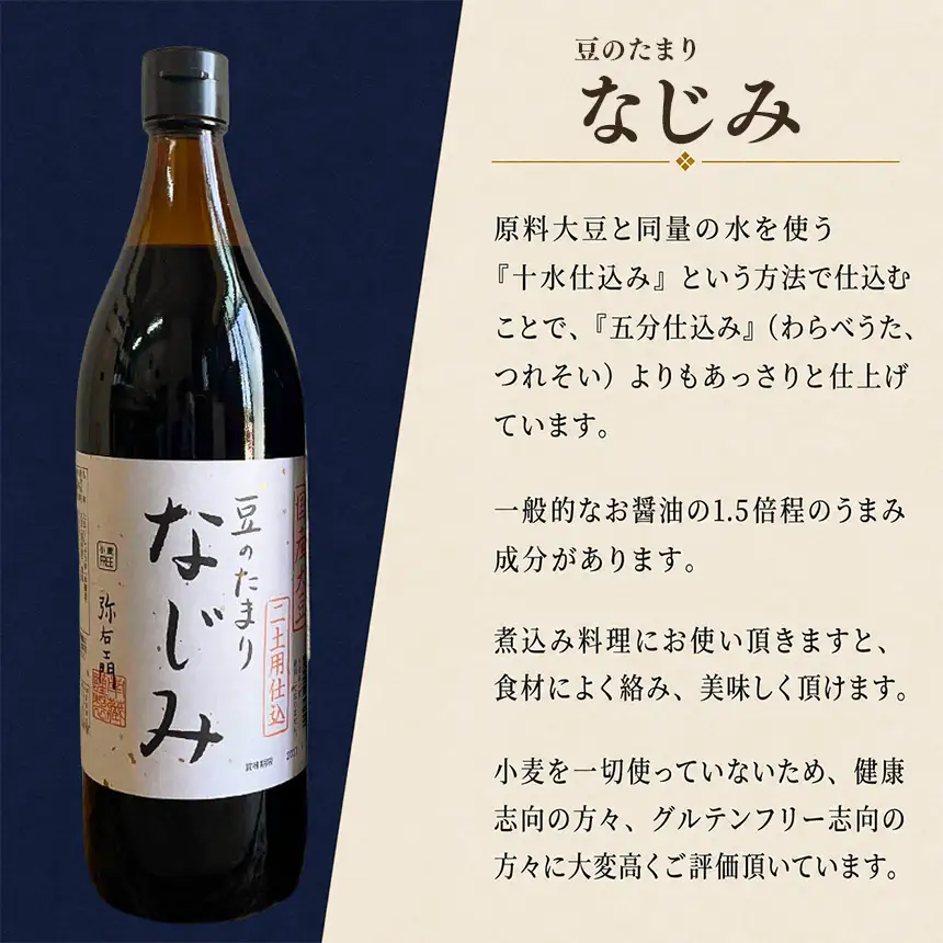 贅沢国産豆のたまり　6本セット│醤油 溜│南蔵商店