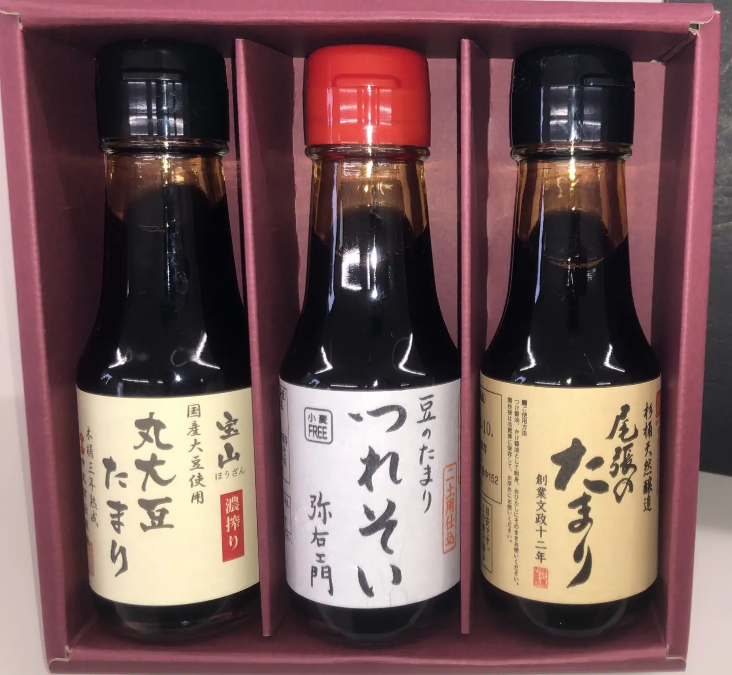 武豊町の蔵元が造った　たまり100ml　3本セット | しょうゆ 醤油