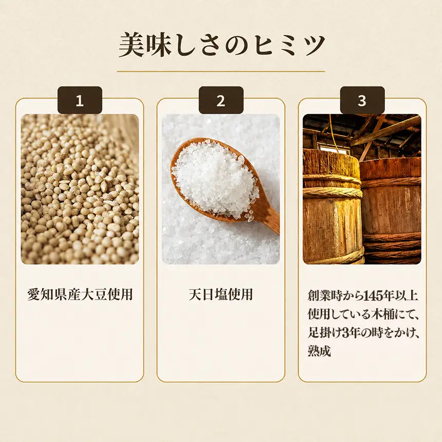 国産豆のたまり　つれそい、なじみ6本セット│醤油 和食 溜│南蔵商店