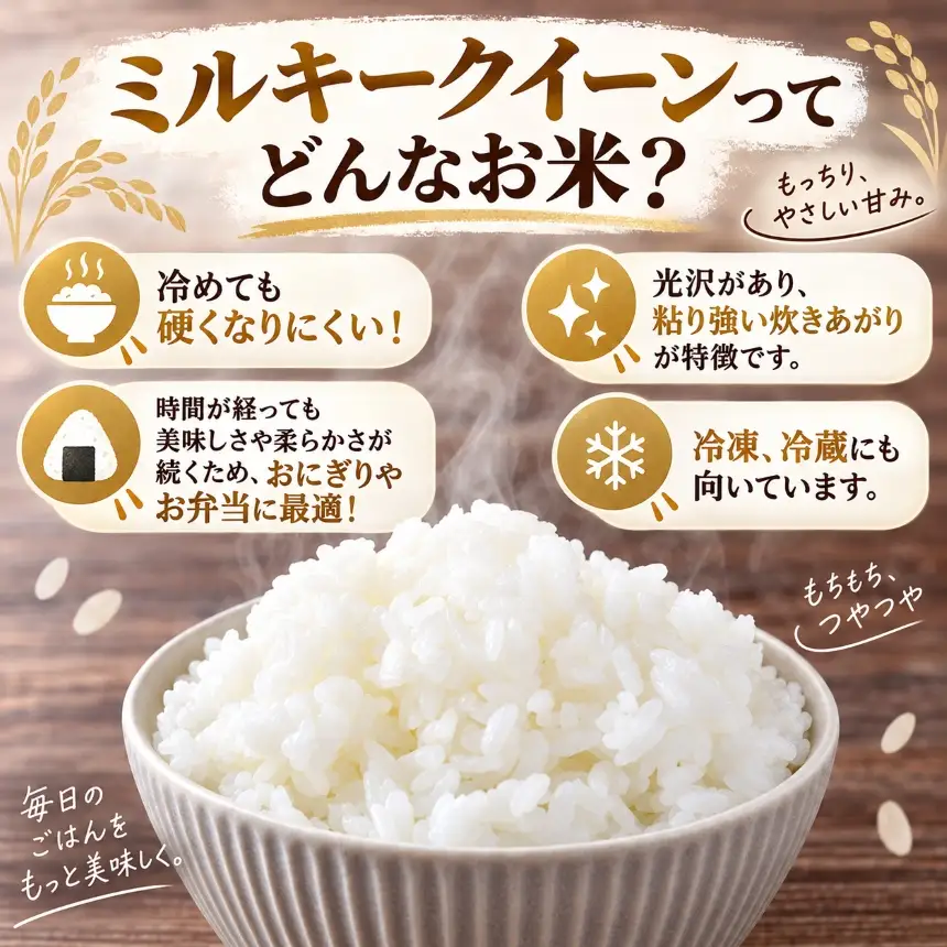 【毎月定期便】人気のお米 ミルキークイーン10kg≪低アミロース米≫毎月全6回│後藤農園