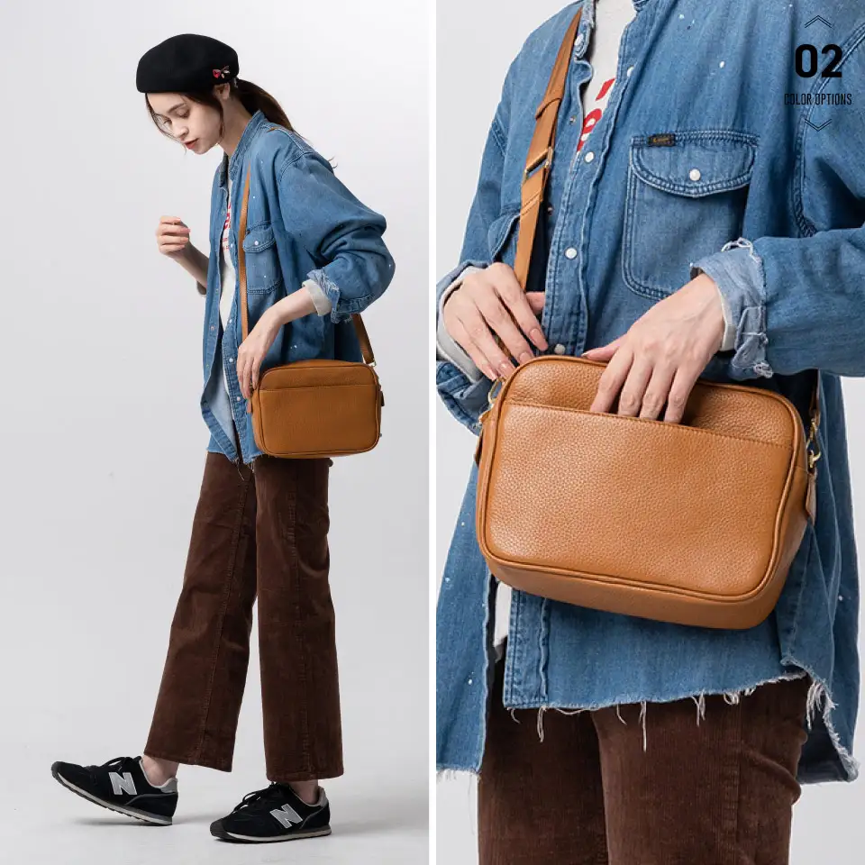 ブラウン MURA ショルダーバッグ レディース｜ショルダー