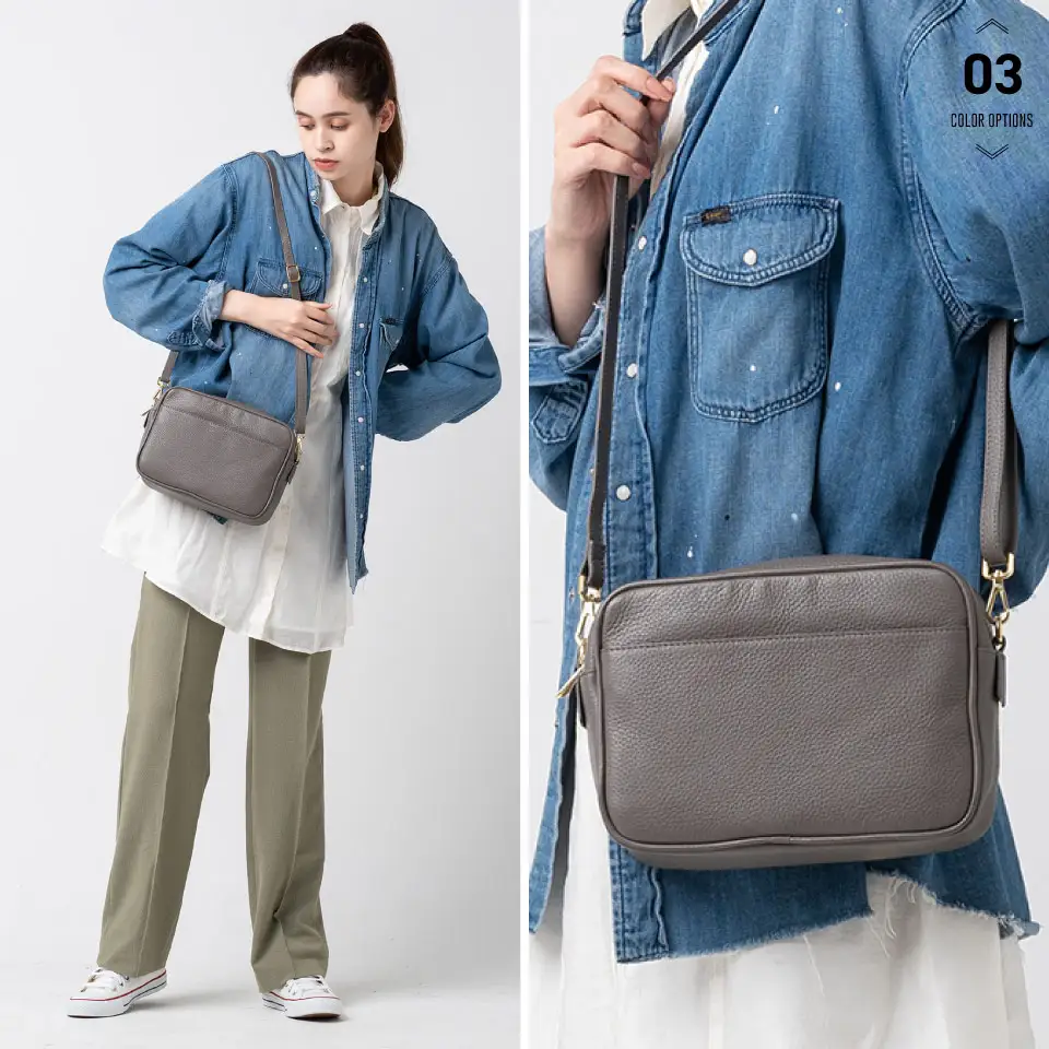 グレー MURA ショルダーバッグ レディース｜ショルダー