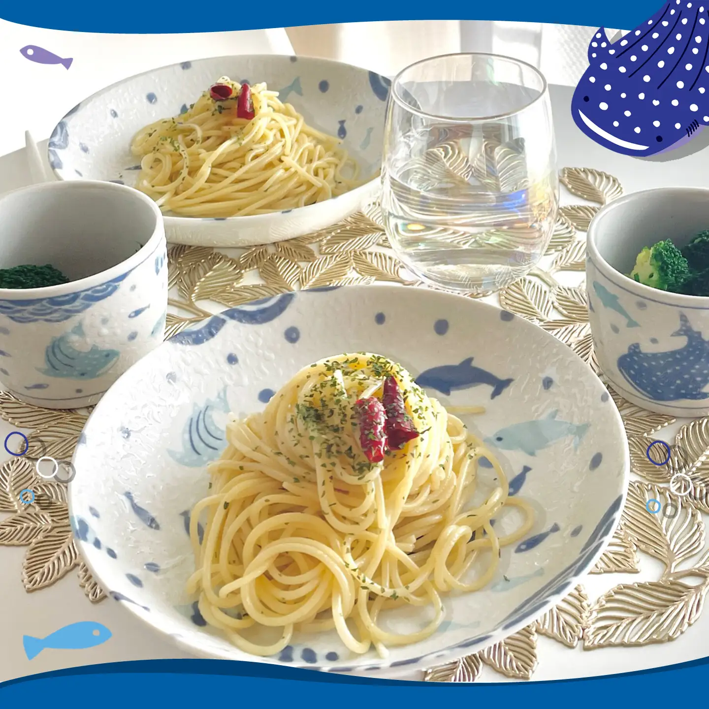 【美濃焼】波間の甚兵衛 麺皿 そば千代口 ペアセット 【株式会社カネセ】食器 プレート カップ[MCA025]