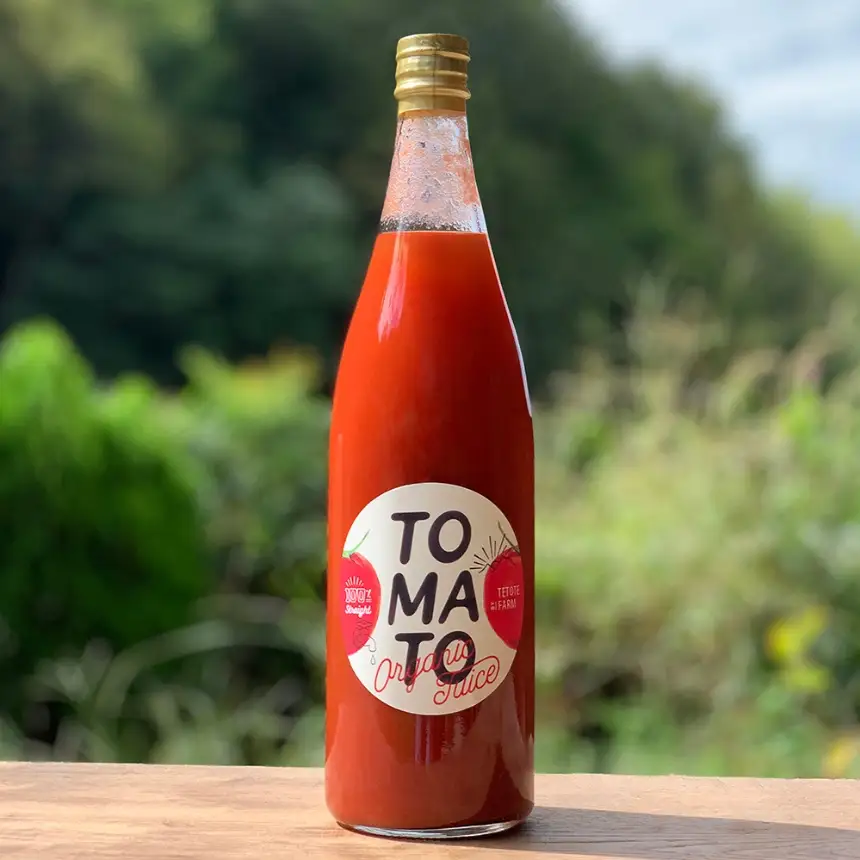 TOMATOジュース 2本入り ギフトBOX | テトテ農園