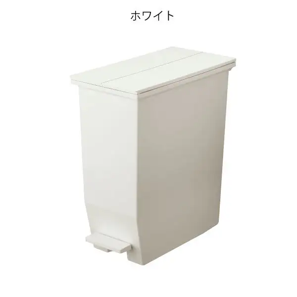 SOLOW ソロウ　ペダルオープンツイン 35L　ゴミ箱 ペダル式 キャスター付き 省スペース 抗菌 防汚 キッチン トイレ ブラック