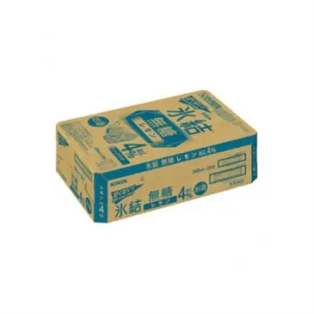【毎月定期便】キリン 氷結 無糖レモン 4% 350ml 1ケース (24本)全3回【4088540】