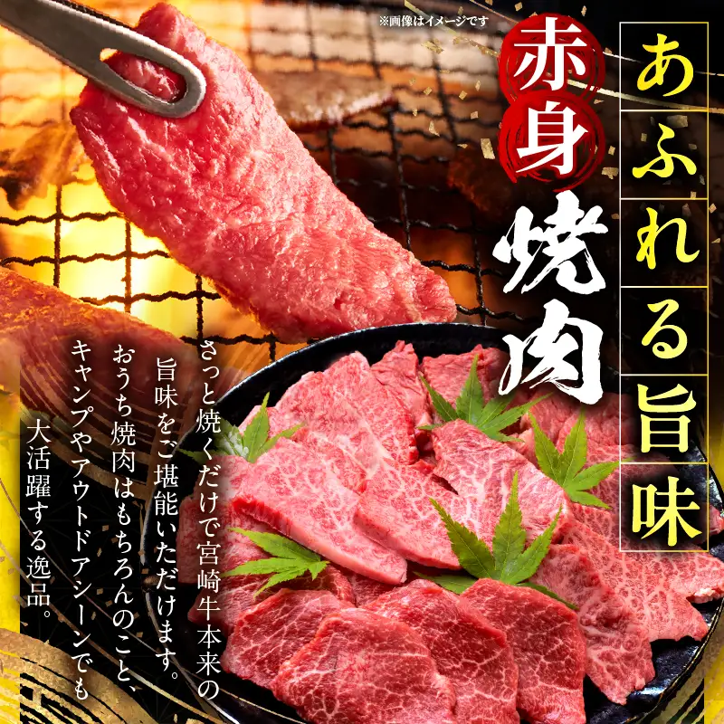 「畜産農家応援」 宮崎牛赤身(ウデorモモ) 焼肉 【500g】宮崎牛 牛肉 肉 赤身焼肉 モモ ウデ 焼肉 バーベキュー BBQ 内閣総理大臣賞 国産 プレゼント 贈答 贈り物 ギフト