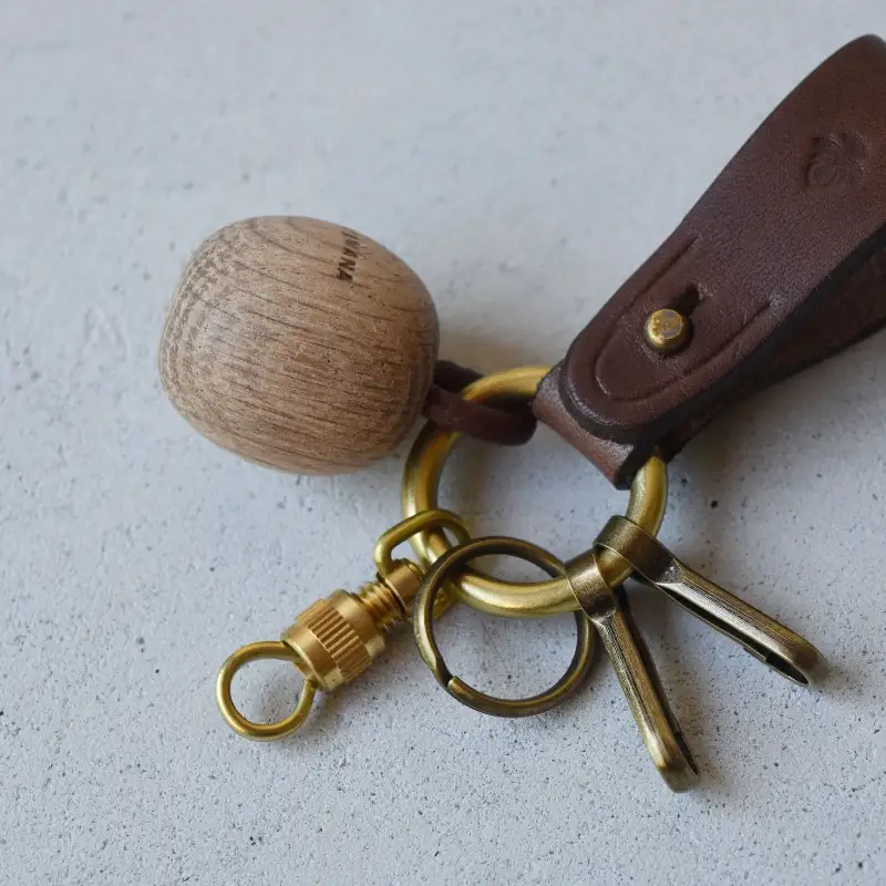 Teha’amana CC Key Holder キーホルダー ブラウン