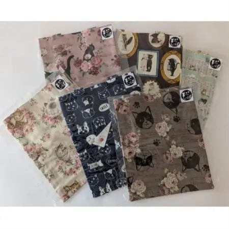 保護猫へのご支援のためのお礼品【チームしっぽ】内ポケット付きトートバッグ(色柄アソート)【1719558】