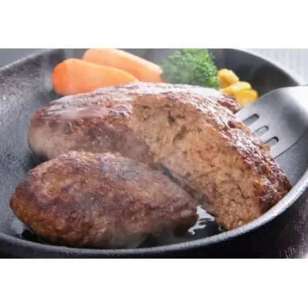くまモンあか牛ハンバーグ3個セット(あか牛ハンバーグ120g×3個)(益城町)【配送不可地域：離島】【1754440】