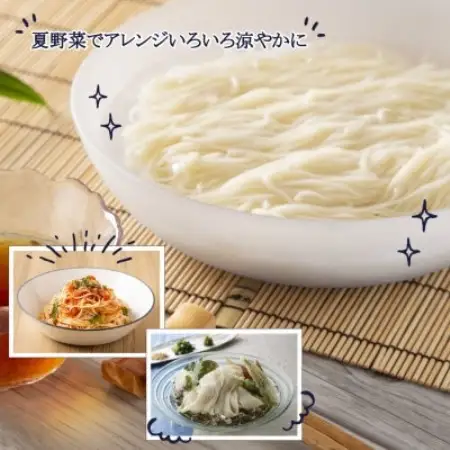 そうめん80食[1袋250g2人前×20袋×2箱(計10kg)]信州八ヶ岳よりお届け【1753788】