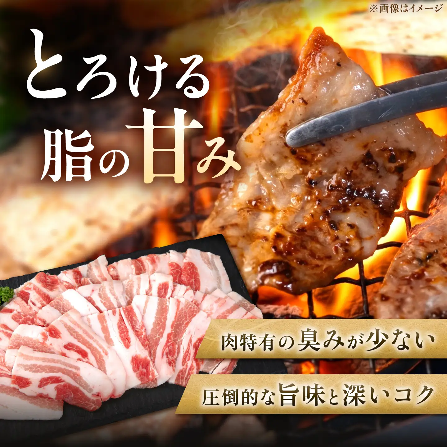 和豚もちぶた 焼肉セット 計1.5kg（500g×3種）[AJAX004] 焼肉 北海道