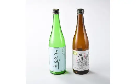 大洋盛「笹川流れ」「三面川」720ml2本と鮭の酒びたしセット　1007013