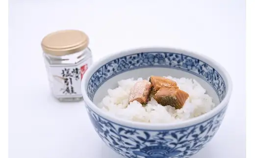 永徳 鮭乃蔵 「しょっぱい」焼き塩引鮭瓶 4本詰合せ　1007014